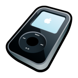 iPod Video Black Icon 256px png